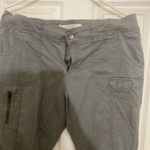 Sonoma Lifestyle Straight Midrise Modern Cargo for Women - 16P